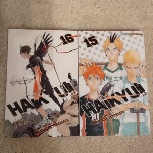 Haikyuu!! Manga Volumes 15-16 Set